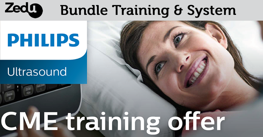 Bundle Zedu training with a Philips ultrasound system & get more from your CME