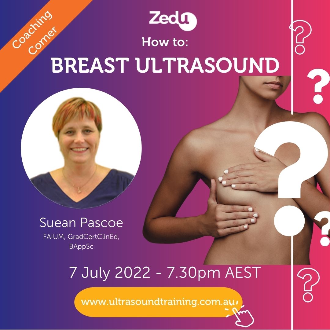 Zedu - Breast ultrasound coaching corner
