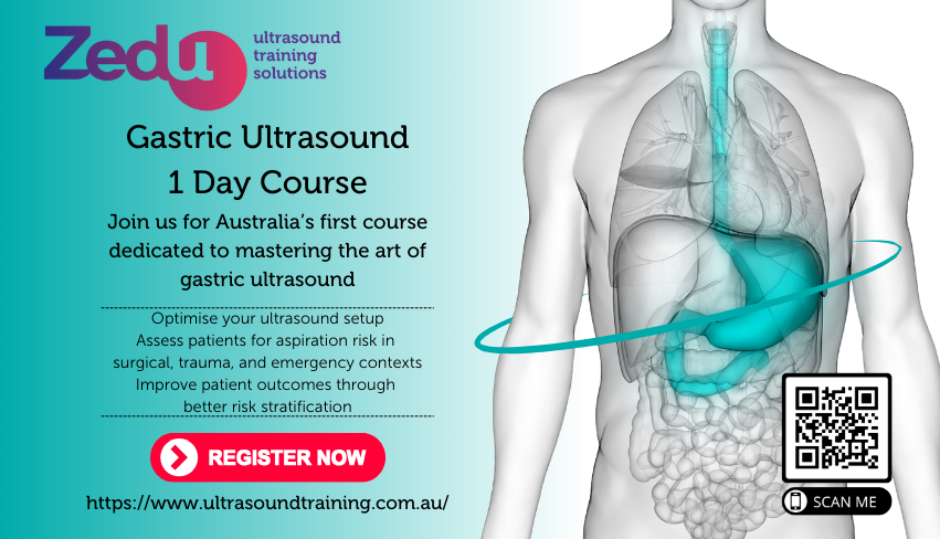 Zedu gastric ultrasound course